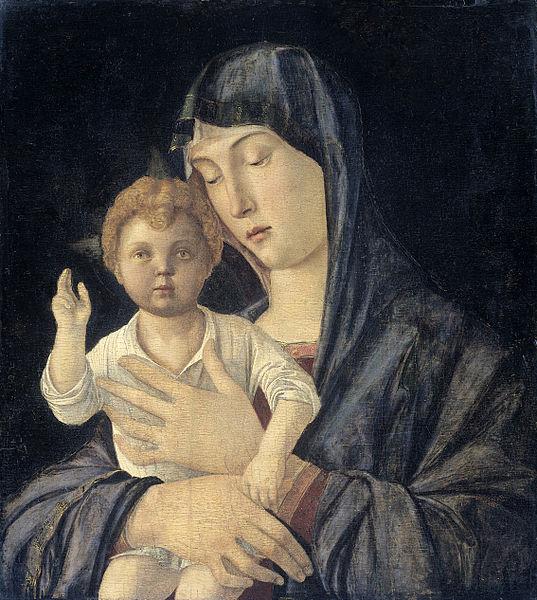 Giovanni Bellini Madonna and Child Spain oil painting art